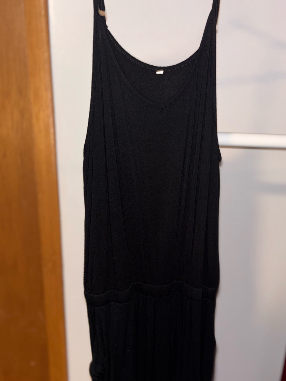 Women’s Black Sleeveless V-Neck Summer romper